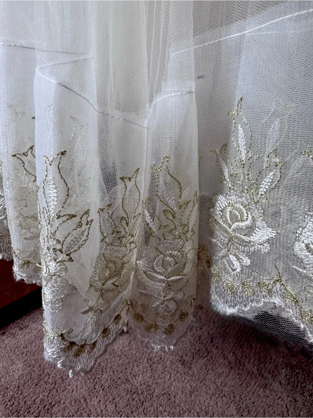 Mauve Velvet,  Cream Tulle Princess, Renaissance Costume Dress